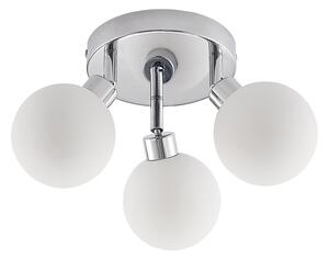 Lampa Sufitowa Lindby, Zaniba, ściemnialny, metaliczny, salon, metal, nowoczesny