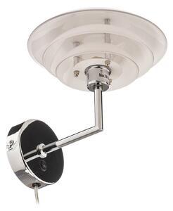 Lampa Ścienna Dyberg Larsen, DL20, ściemnialny, metaliczny, salon, szkło, skandynawski