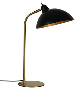 Lampa Stołowa Dyberg Larsen, Futura, antyczny mosiądz, salon, metal, skandynawski