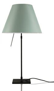 Lampa Stołowa Luceplan, ściemnialny, zielony, salon, aluminium