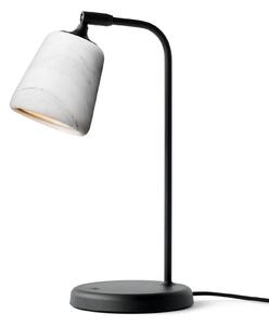 Lampa Stołowa New Works, Material New Edition, ściemnialny, czarny, salon, metal, design