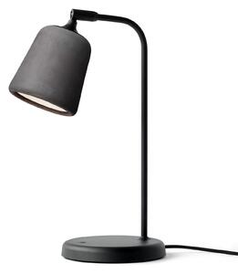 Lampa Stołowa New Works, Material The Originals, ściemnialny, czarny, salon, metal, design