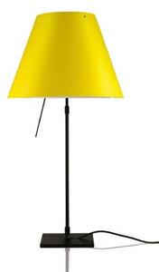 Lampa Stołowa Luceplan, ściemnialny, żółty, salon, aluminium