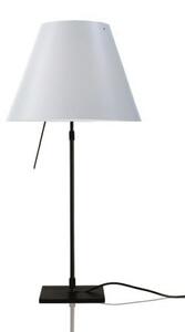 Lampa Stołowa Luceplan, ściemnialny, biały, salon, aluminium