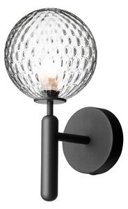 Lampa Ścienna Nuura Aps, Miira Wall, ściemnialny, czarny, salon, metal, design