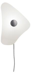 Lampa Ścienna Foscarini, biały, szkło