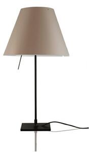 Lampa Stołowa Luceplan, brąz rdzawy, salon, aluminium
