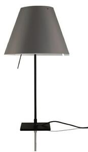 Lampa Stołowa Luceplan, szary, salon, aluminium