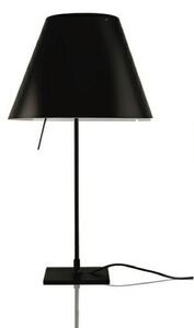 Lampa Stołowa Luceplan, czarny, salon, aluminium