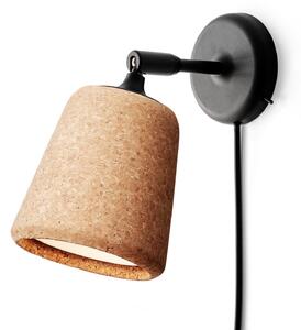 Lampa Ścienna New Works, Material The Originals, ściemnialny, brąz rdzawy, salon, design