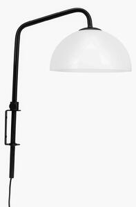 Lampa Ścienna Dyberg Larsen, Jazz, czarny, salon, metal, skandynawski