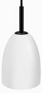 Lampa Wisząca Dyberg Larsen, Jazz, ściemnialny, biały, salon, szkło, skandynawski