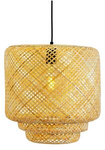 Lampa Wisząca Dyberg Larsen, Boom, ściemnialny, drewniany, salon, bambus, skandynawski