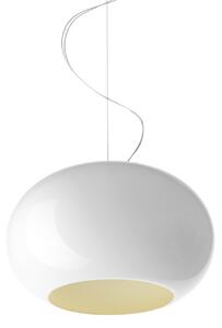Lampa Wisząca Foscarini, biały, jadalnia, szkło