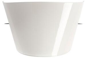 Lampa Ścienna Foscarini, biały, salon, szkło