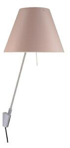 Lampa Ścienna Luceplan, metaliczny, salon, aluminium