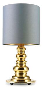 Lampa Stołowa DESIGN BY US, szary, salon, szkło