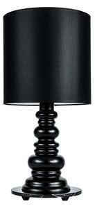 Lampa Stołowa DESIGN BY US, czarny, salon, szkło
