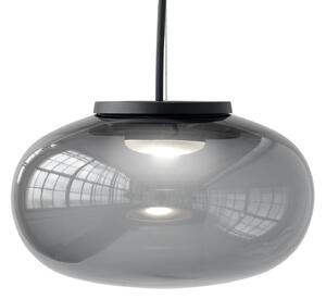 Lampa Wisząca New Works, Karl-Johan Small, czarny, salon, szkło, design