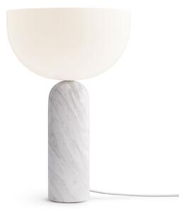 Lampa Stołowa New Works, Kizu Large, biały, salon, kamień, design