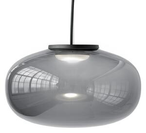 Lampa Wisząca New Works, Karl-Johan Large, szary, salon, szkło, design