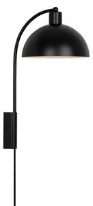 Lampa Ścienna Nordlux, Ellen 20, czarny, salon, metal, skandynawski