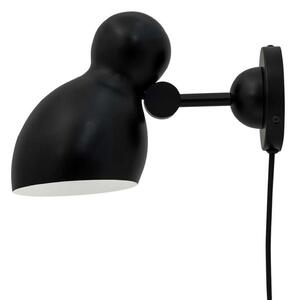 Lampa Ścienna Dyberg Larsen, Ludo, czarny, salon, metal, skandynawski