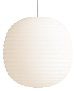 Lampa Wisząca New Works, Lantern Small, ściemnialny, biały, salon, szkło, design