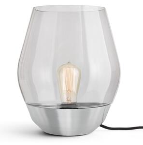 Lampa Stołowa New Works, Bowl, szary, salon, metal, design