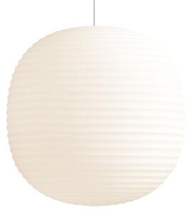 Lampa Wisząca New Works, Lantern Large, ściemnialny, biały, salon, szkło, design