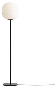 Lampa Podłogowa New Works, Lantern Medium, ściemnialny, czarny, salon, metal, design
