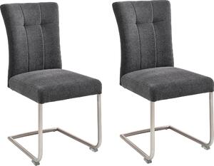 Wygodne i stylowo zaprojektowane krzesła MCA Calanda - 2 sztuki