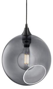 Lampa Wisząca DESIGN BY US, Ballroom XL, ściemnialny, szary, salon, szkło, design