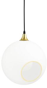 Lampa Wisząca DESIGN BY US, Ballroom XL, ściemnialny, biały, salon, szkło, design