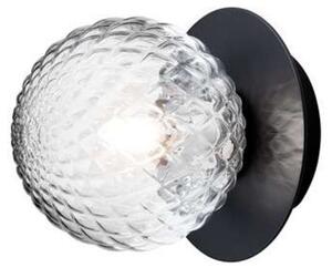 Lampa Ścienna Nuura Aps, Liila, ściemnialny, czarny, łazienka, metal, skandynawski
