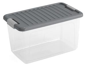 Plastikowy pojemnik z pokrywką 49x30x28,5 cm W box M – KIS