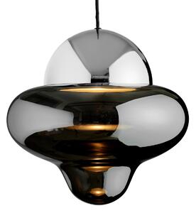 Lampa Wisząca DESIGN BY US, Nutty XL, ściemnialny, szary, salon, szkło, design