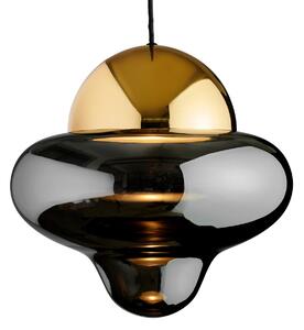 Lampa Wisząca DESIGN BY US, Nutty XL, ściemnialny, szary, salon, szkło, design