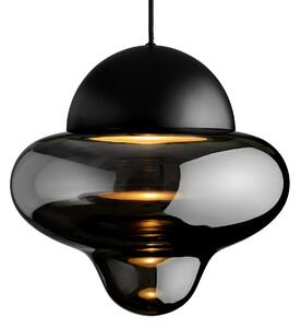 Lampa Wisząca DESIGN BY US, Nutty XL, ściemnialny, szary, salon, szkło, design