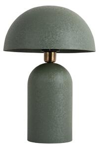 Zielona lampa stołowa z metalowym kloszem (wysokość 43 cm) Boaz – Leitmotiv
