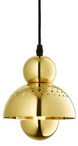 Lampa Wisząca DESIGN BY US, Wanted XS, ściemnialny, złoty | mosiężny, salon, metal, design