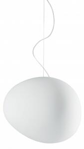 Lampa Wisząca Foscarini, ściemnialny, biały, salon, szkło