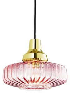 Lampa Wisząca DESIGN BY US, New Wave Optic, ściemnialny, pudrowy róż, salon, aluminium, design