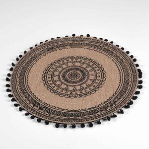 Mata stołowa z juty ø 38 cm Renata – douceur d'intérieur
