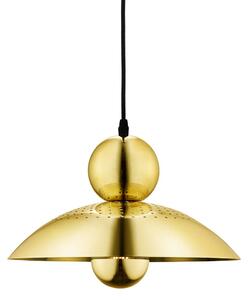 Lampa Wisząca DESIGN BY US, Wanted, ściemnialny, złoty | mosiężny, salon, metal, design