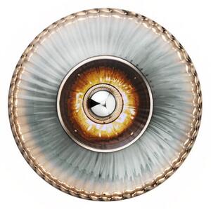 New Wave Optic Lampa Ścienna XL Smoke/Silver DESIGN BY US