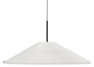 Lampa Wisząca New Works, Nebra, ściemnialny, biały, salon, tkanina | tekstylia, design