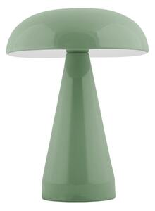 Zielona lampa stołowa LED ze ściemniaczem i metalowym kloszem (wysokość 20,5 cm) Rachel – Leitmotiv