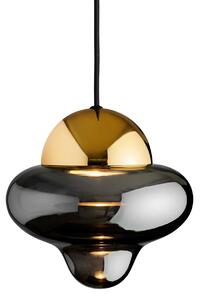 Lampa Wisząca DESIGN BY US, Nutty, ściemnialny, szary, salon, szkło, design