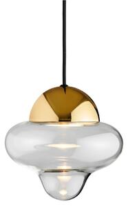 Lampa Wisząca DESIGN BY US, Nutty, ściemnialny, transparentny, salon, szkło, design